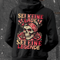 Sei eine Legende - Unisex Hoodie Rückendruck