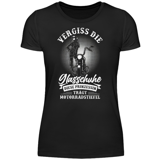 Vergiss die Glasschuhe - Damen T-Shirt