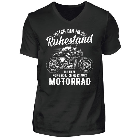 Ich bin im Ruhestand - T-Shirt V-Ausschnitt