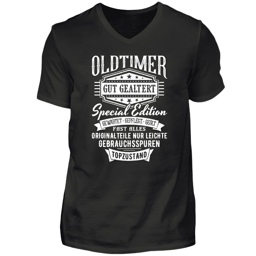 Oldtimer Special Edition - T-Shirt V-Ausschnitt