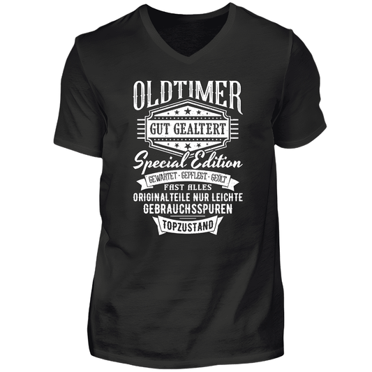 Oldtimer Special Edition - T-Shirt V-Ausschnitt