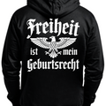 Freiheit ist mein Geburtsrecht - Hoodie Rückendruck