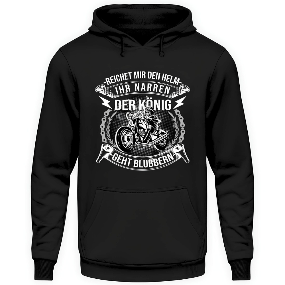 Der König geht blubbern - Hoodie