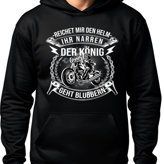 Der König geht blubbern - Hoodie