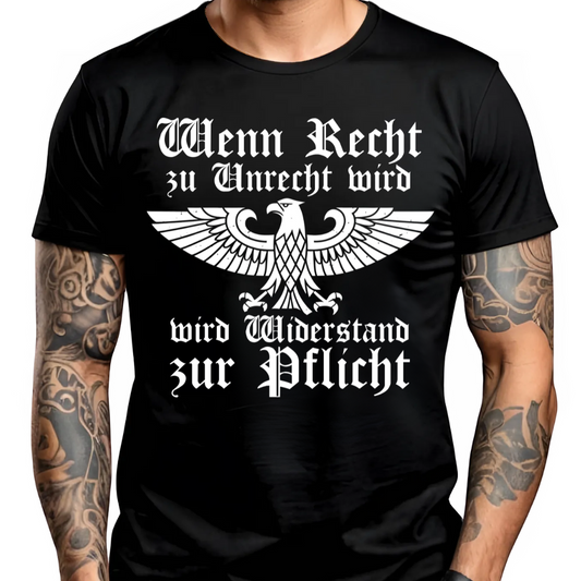Wenn Recht zu Unrecht wird - Premium T-Shirt