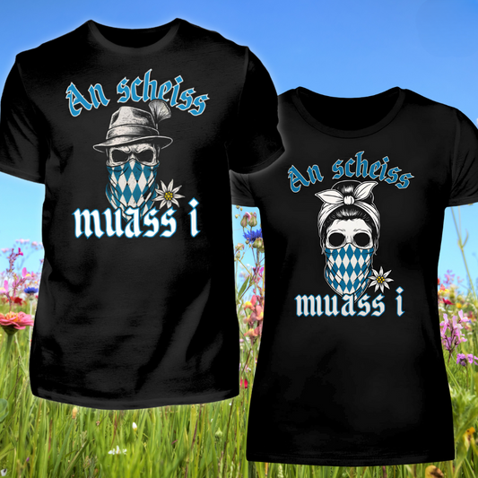 An scheiss muass i - Premium Shirt Bündel