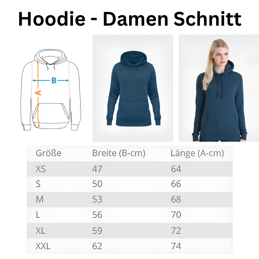 Böse alte Frau - Damen Hoodie