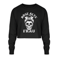 Böse alte Frau - Crop Sweatshirt