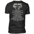 Biker unser - T-Shirt Rückendruck