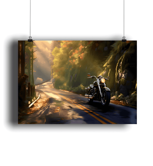 Tropische Ausfahrt - DIN A1 Poster (Querformat)