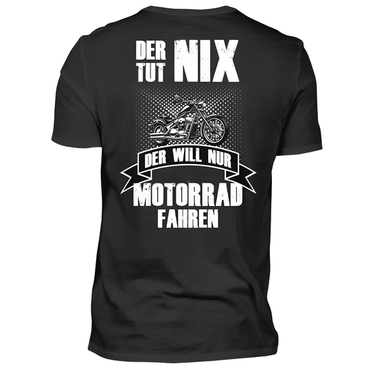 Der tut nix - T-Shirt Rückendruck