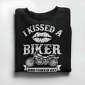 I kissed a Biker - Damen Sweatshirt