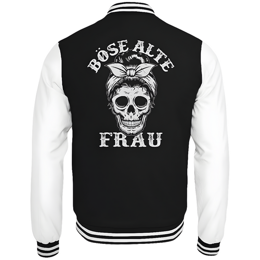 Böse alte Frau - College Jacke