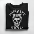 Böse alte Frau - Damen Sweatshirt