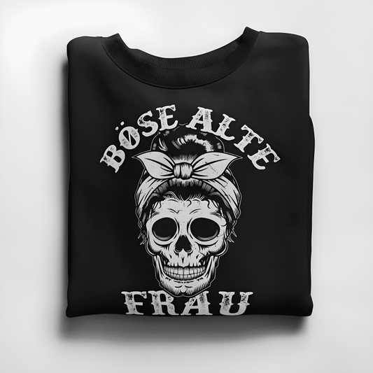 Böse alte Frau - Damen Sweatshirt