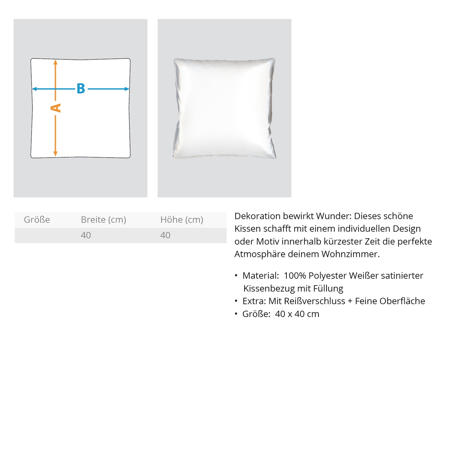 Dieser Biker ist schon etwas älter - Kopfkissen 40x40cm