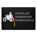 Offizieller Sponsor der Bußgeldstelle - Fußmatte