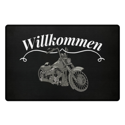 Willkommen Bike - Fußmatte