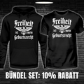 Freiheit ist mein Geburtsrecht Hoodie + Shirt Bündel