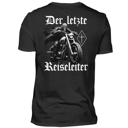 Der letzte Reiseleiter - T-Shirt Rückendruck
