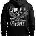 Loyalität ist keine Option - Hoodie Rückendruck