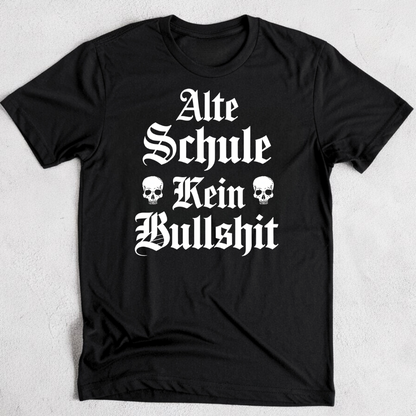 Alte Schule. Kein Bullshit. - Premium T-Shirt