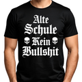 Alte Schule. Kein Bullshit. - Premium T-Shirt