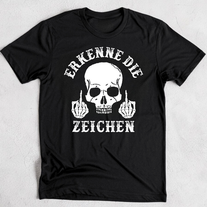 Erkenne die Zeichen - Premium T-Shirt