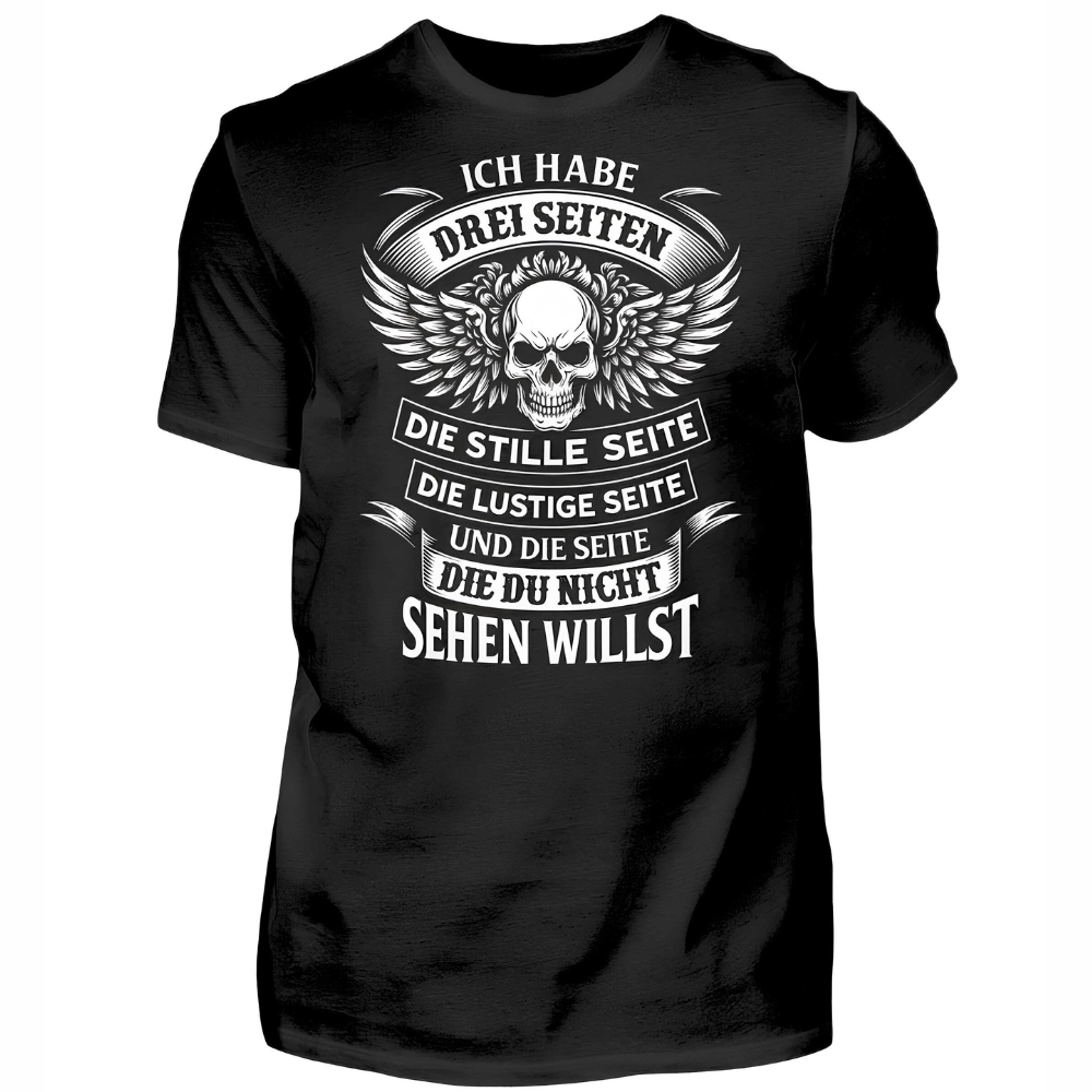 Ich habe drei Seiten - Premium T-Shirt