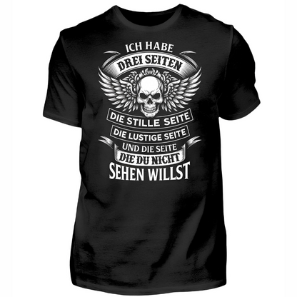 Ich habe drei Seiten - Premium T-Shirt