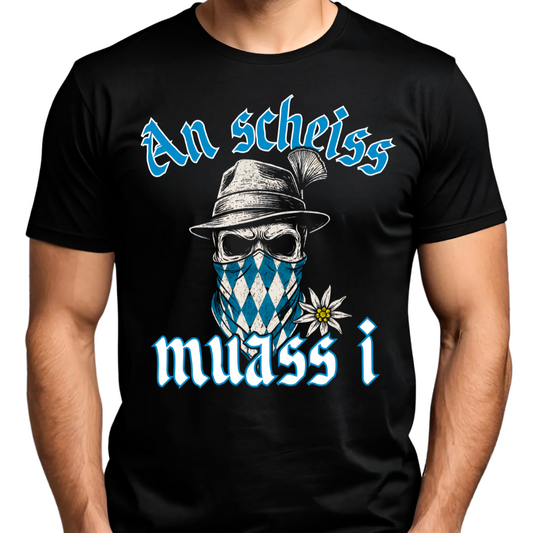 An scheiss muass i - Premium T-Shirt
