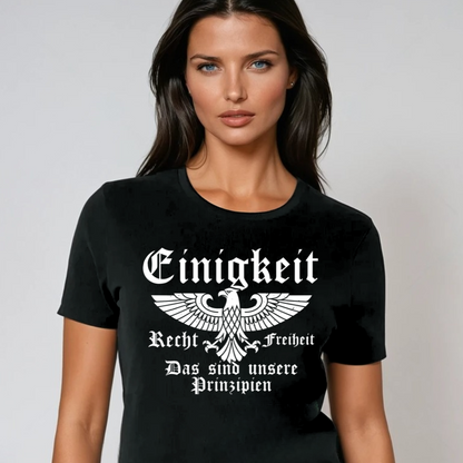 Einigkeit, Recht & Freiheit - Premium Damen T-Shirt