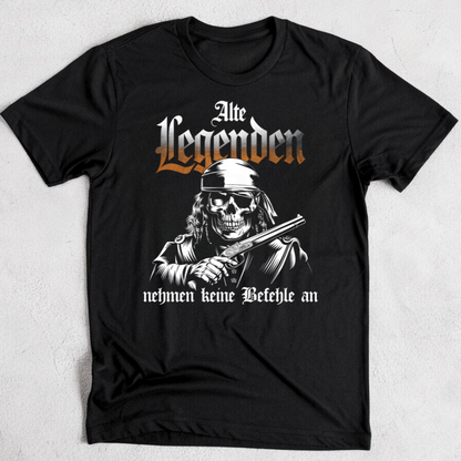 Alte Legenden nehmen keine Befehle an - Premium T-Shirt