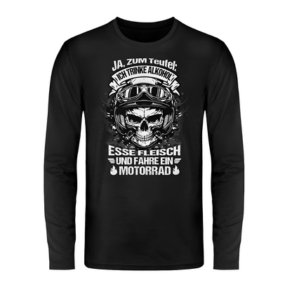 Ja, zum Teufel - Langarm Shirt