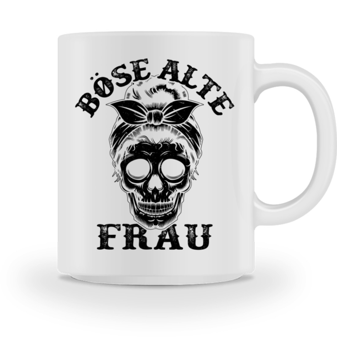 Böse alte Frau - Tasse