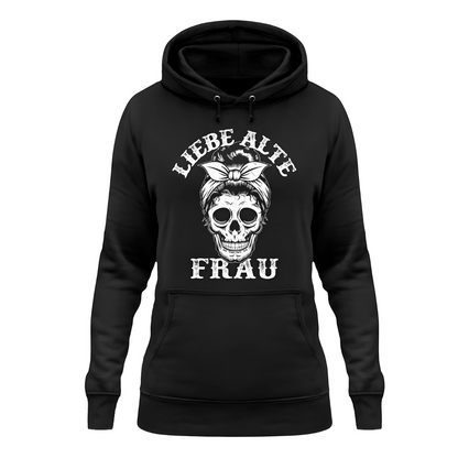 Liebe alte Frau - Damen Hoodie