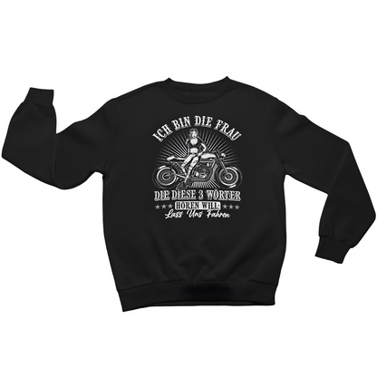 Lass uns fahren - Damen Sweatshirt