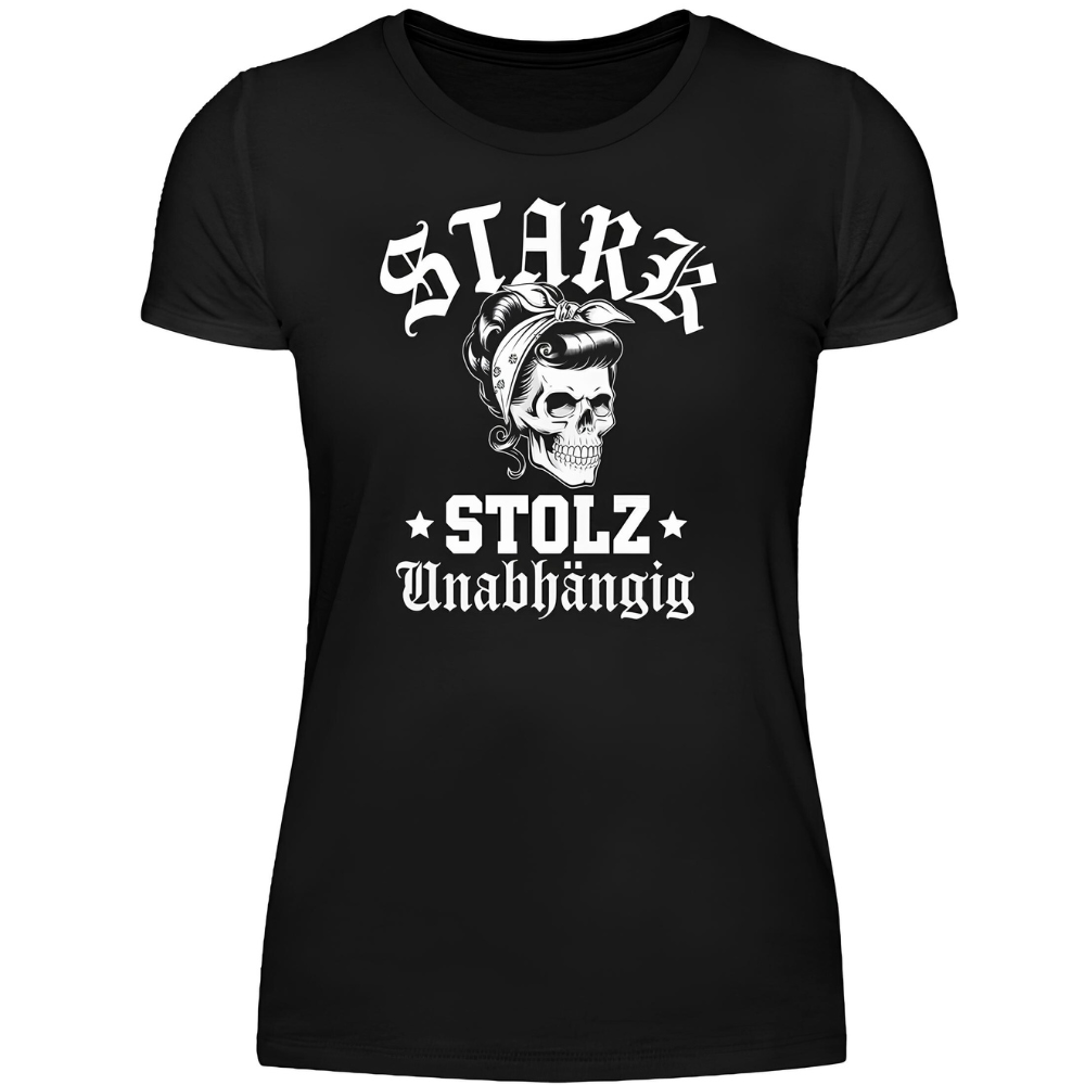 Stark, stolz & unabhängig - Premium Damen T-Shirt