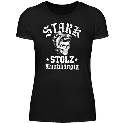 Stark, stolz & unabhängig - Premium Damen T-Shirt