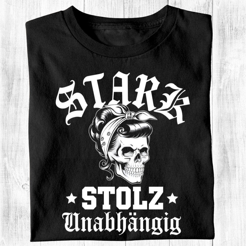 Stark, stolz & unabhängig - Premium Damen T-Shirt