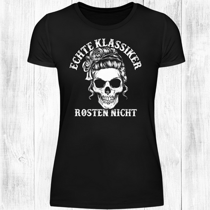 Echte Klassiker rosten nicht - Damen T-Shirt