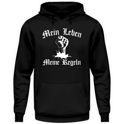 Mein Leben / Meine Regeln - Hoodie