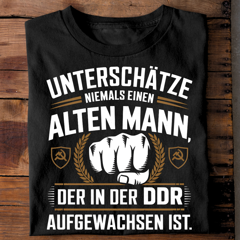 Alter Mann DDR - Premium T-Shirt