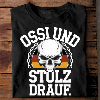 Ossi und stolz drauf - Premium T-Shirt