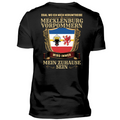 Mecklenburg-Vorpommern - Premium T-Shirt Rückendruck