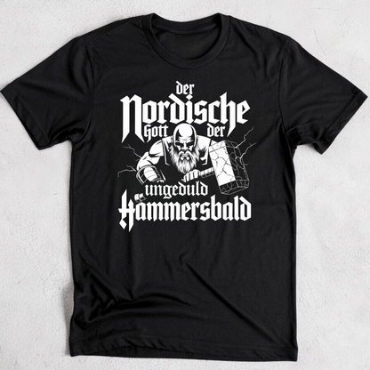 Der nordische Gott der Ungeduld - Premium T-Shirt