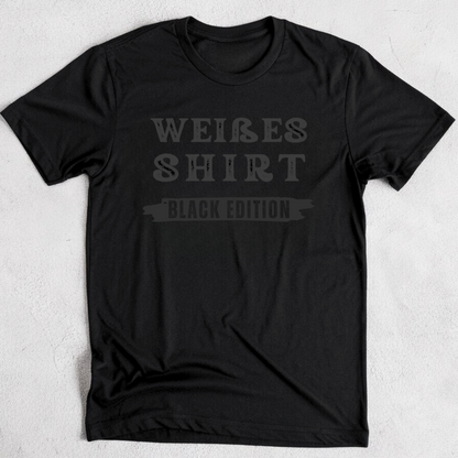 Weißes Shirt (Black edition) - Premium T-Shirt