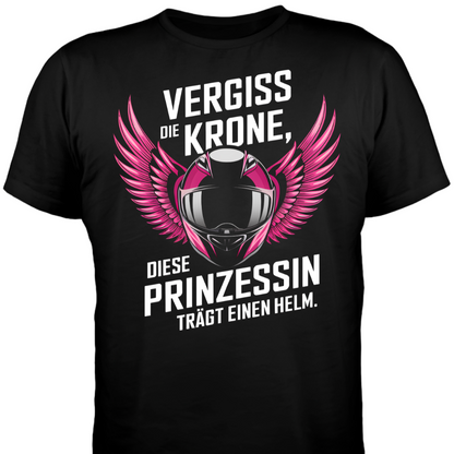 Diese Prinzessin trägt einen Helm - Premium Damen T-Shirt