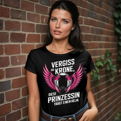 Diese Prinzessin trägt einen Helm - Premium Damen T-Shirt