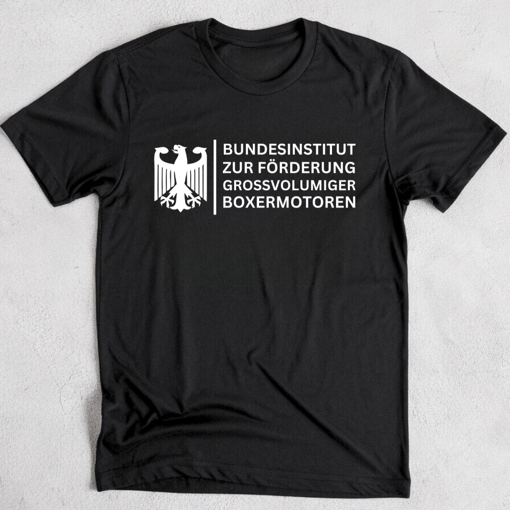 Bundesinstitut zur Förderung großvolumiger Boxermotoren - T-Shirt